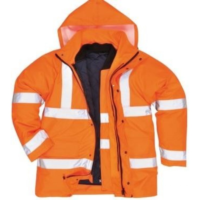 REFLEKTÖRLU PARKA DÖRT FONKSİYONLU 4 IN 1 Hi-ViS