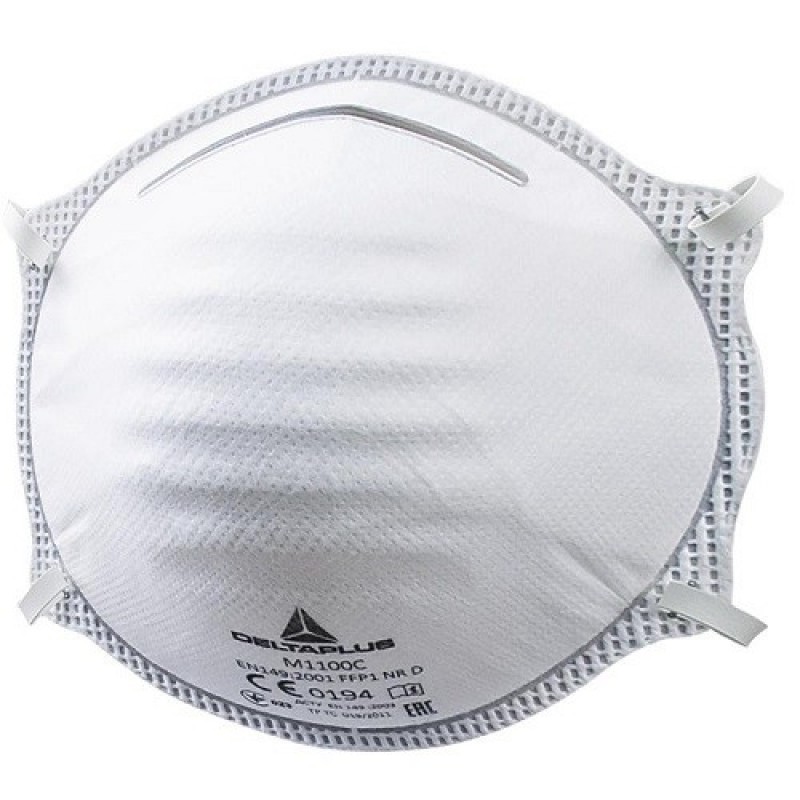 M1100 FFP1 KALIPLI TEK KULLANIMLIK YARIM MASKE M1100 FFP1 KALIPLI TEK KULLANIMLIK YARIM MASKE