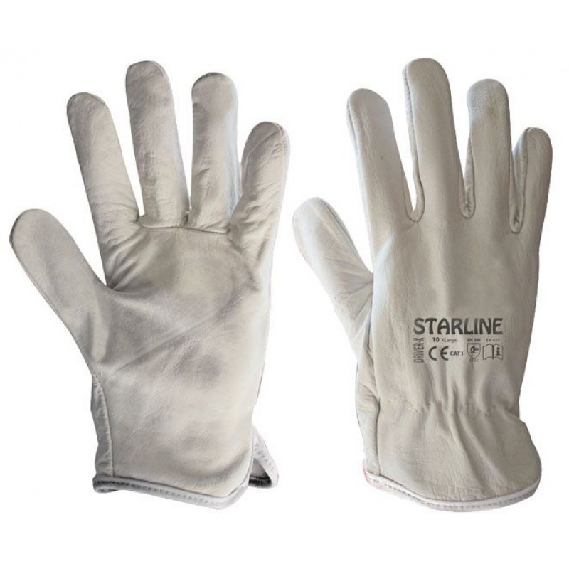 DRIVER-X MEKANİK İŞLER İÇİN CİLT DERİ SÜRÜCÜ ELDİVENİ