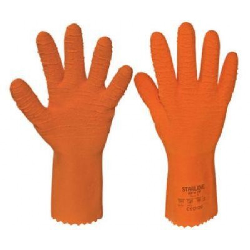 DOĞAL KAUÇUK KiMYASAL TURUNCU ELDiVEN RF09 OR