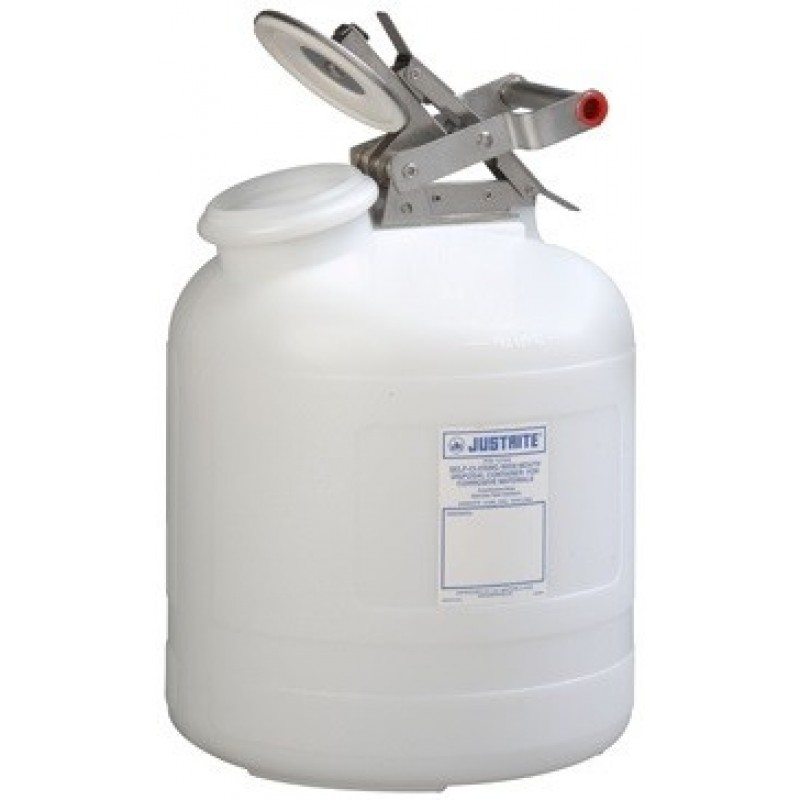 KOROZIFLER VE ASITLER ICIN 19 LITRE PE EMNIYETLI KAP GENIS AGIZLI
